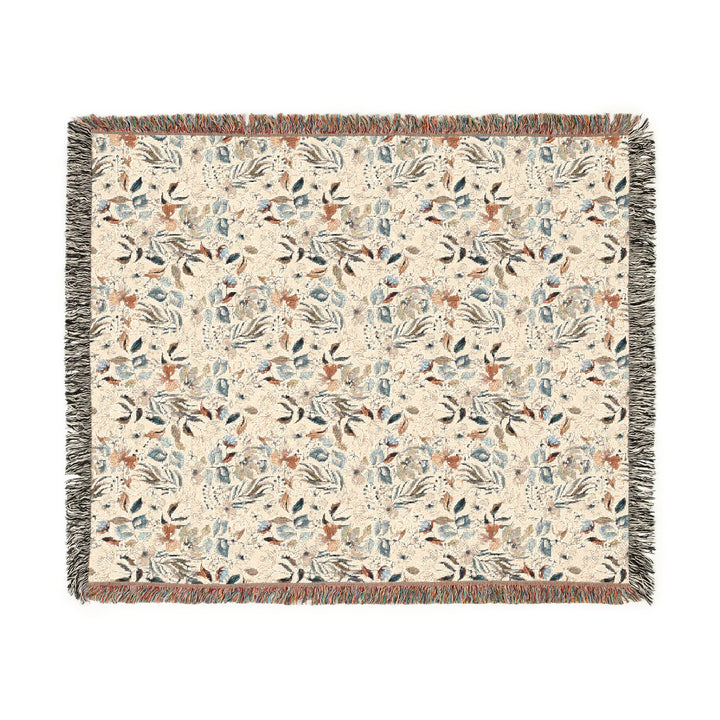 Bohemian Floral Woven Blanket - Rizzlly