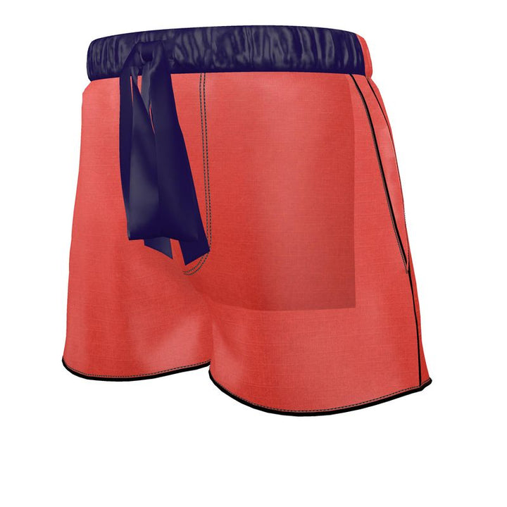 Coral Vivid Women's Luxury Pyjama Shorts