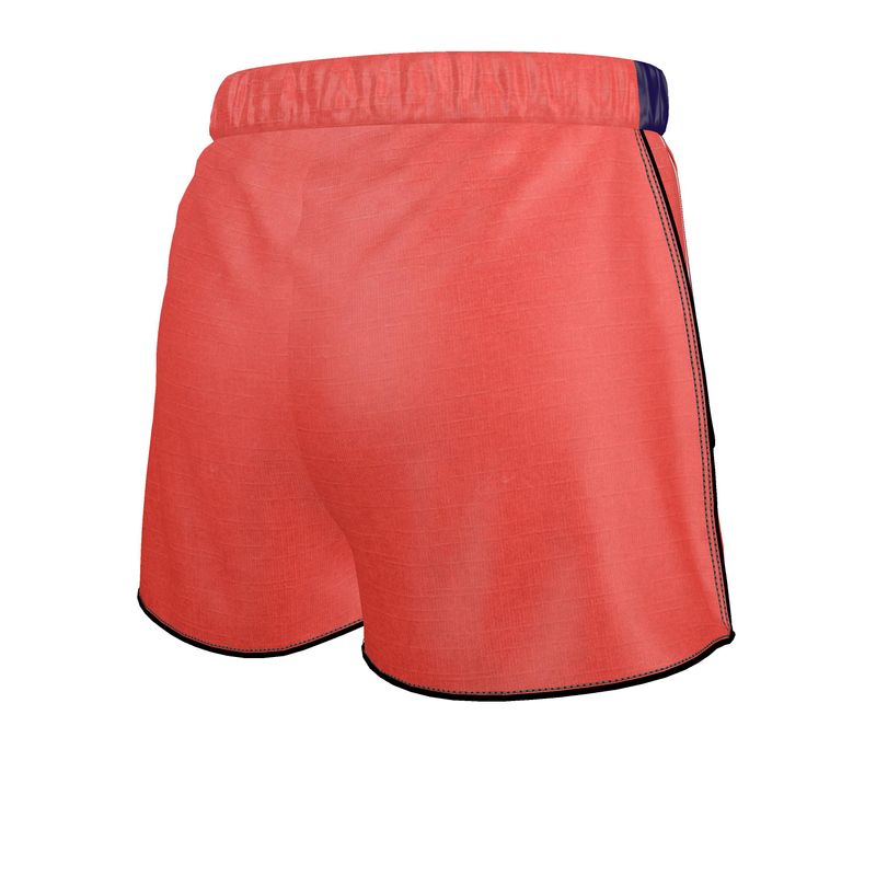 Coral Vivid Women's Luxury Pyjama Shorts