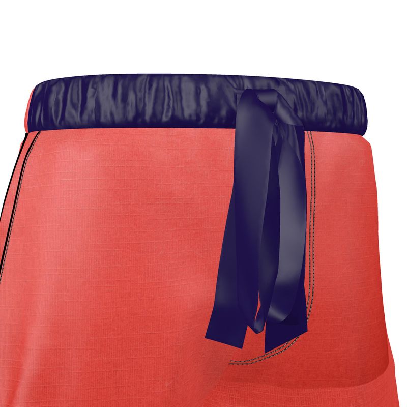 Coral Vivid Women's Luxury Pyjama Shorts