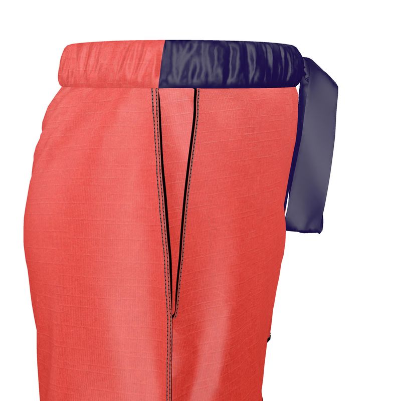 Coral Vivid Women's Luxury Pyjama Shorts
