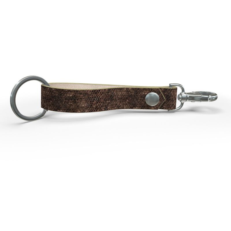 Cocoa Skin Strap Keychain