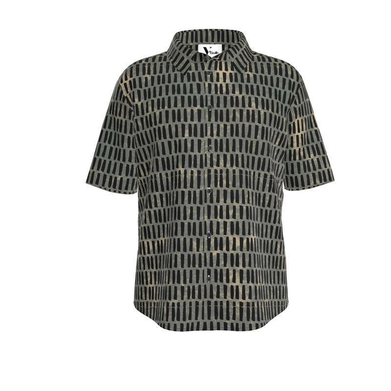 Metallic Eclipse Men's Short Sleeve Shirt
