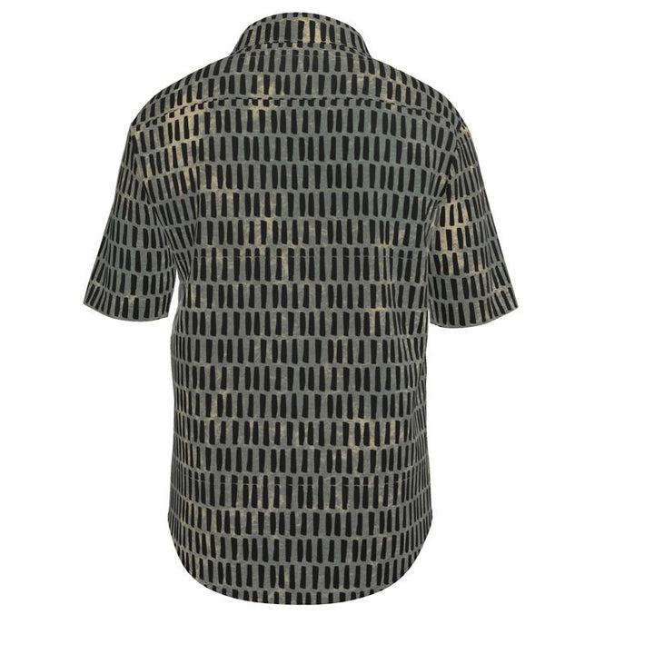 Metallic Eclipse Men's Short Sleeve Shirt