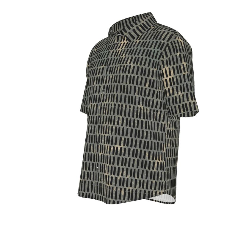 Metallic Eclipse Men's Short Sleeve Shirt
