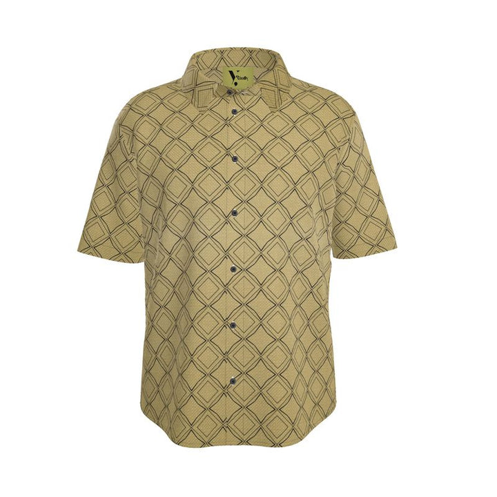 Cycle of Terracotta Men's Short Sleeve Shirt
