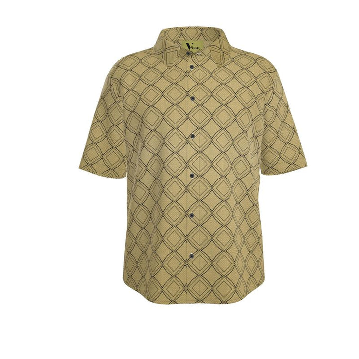 Cycle of Terracotta Men's Short Sleeve Shirt