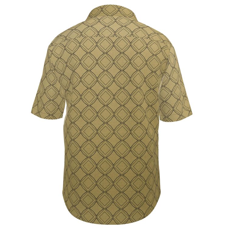 Cycle of Terracotta Men's Short Sleeve Shirt