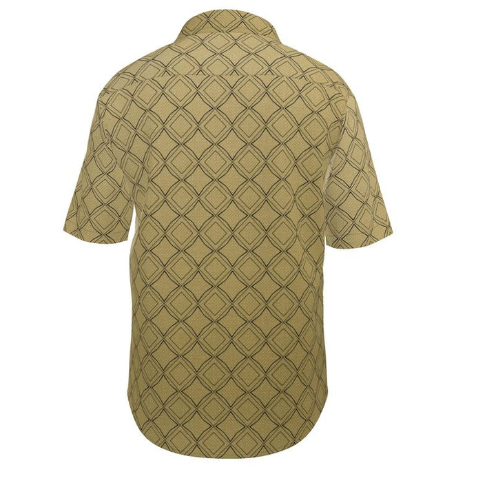 Cycle of Terracotta Men's Short Sleeve Shirt