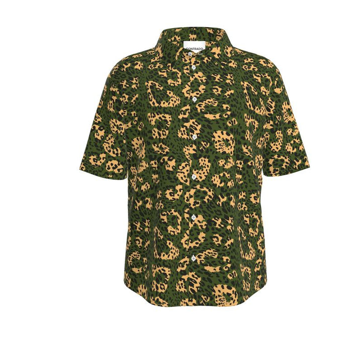 Savannah Green Safari Men's Short Sleeve Shirt