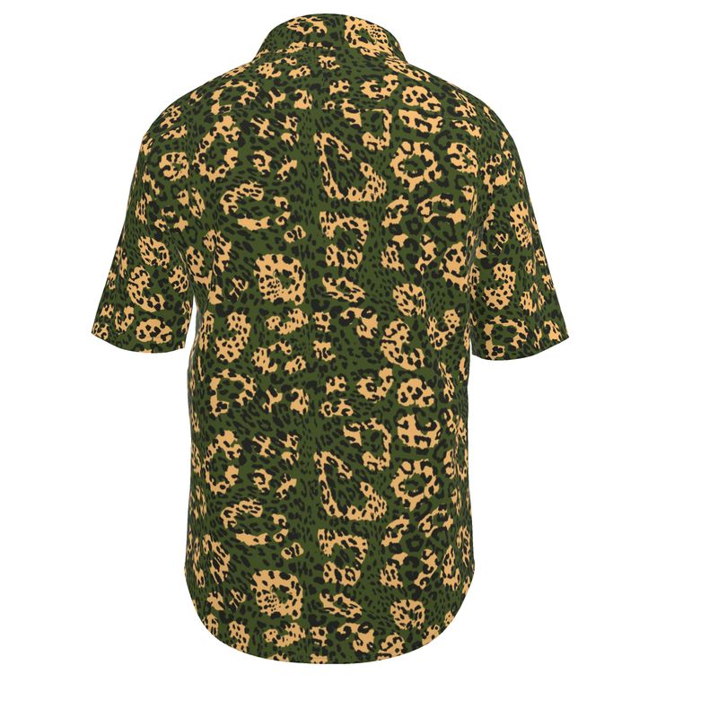 Savannah Green Safari Men's Short Sleeve Shirt
