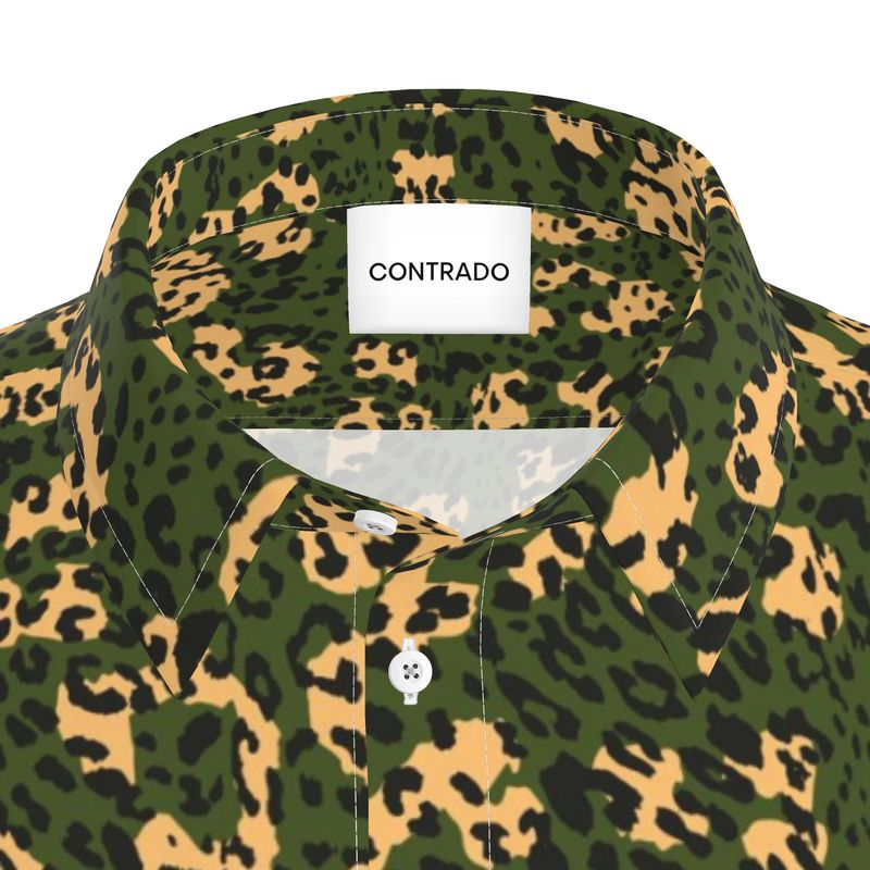 Savannah Green Safari Men's Short Sleeve Shirt
