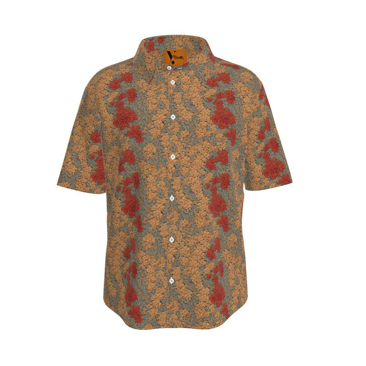 Terracotta Dawn Men's Short Sleeve Shirt