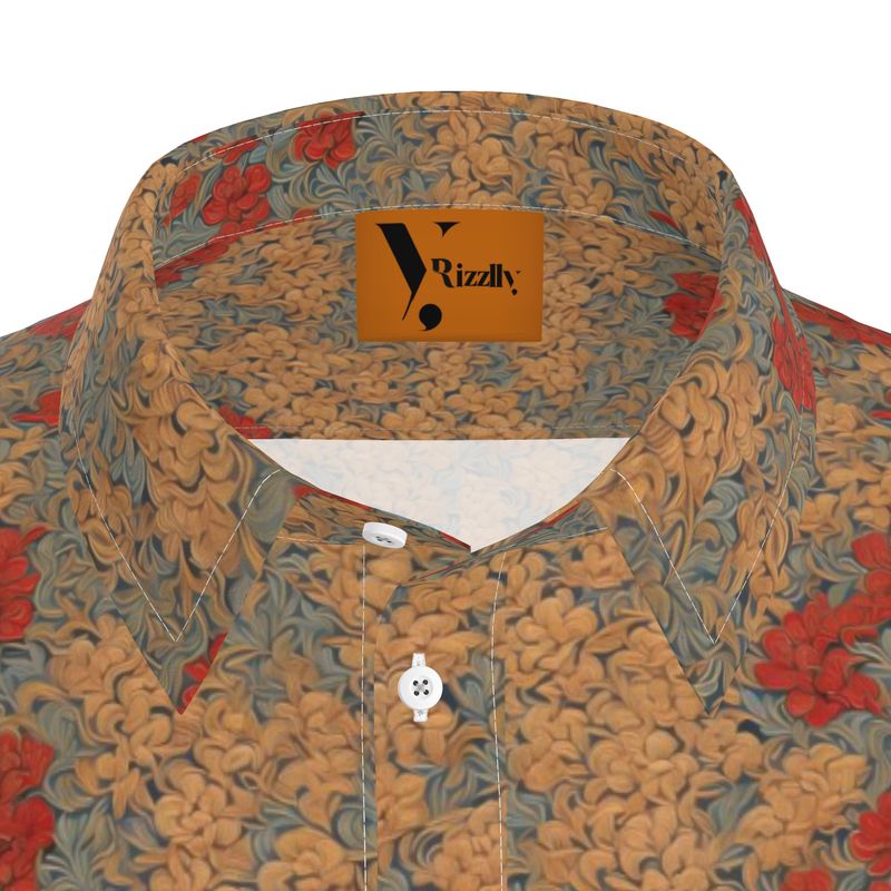 Terracotta Dawn Men's Short Sleeve Shirt