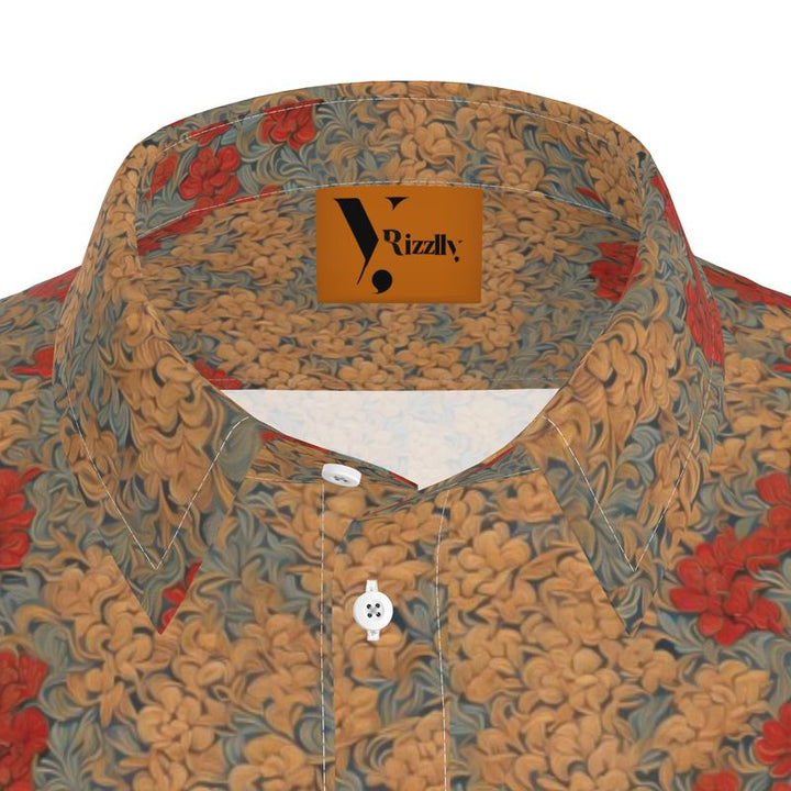 Terracotta Dawn Men's Short Sleeve Shirt