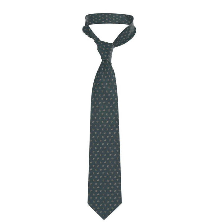 Silk Dark Green Tie - Rizzlly