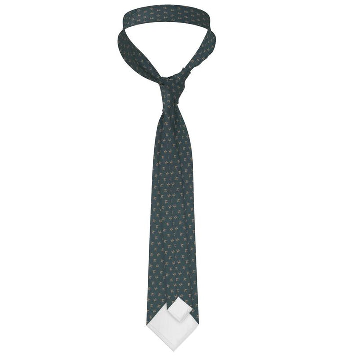 Silk Dark Green Tie - Rizzlly
