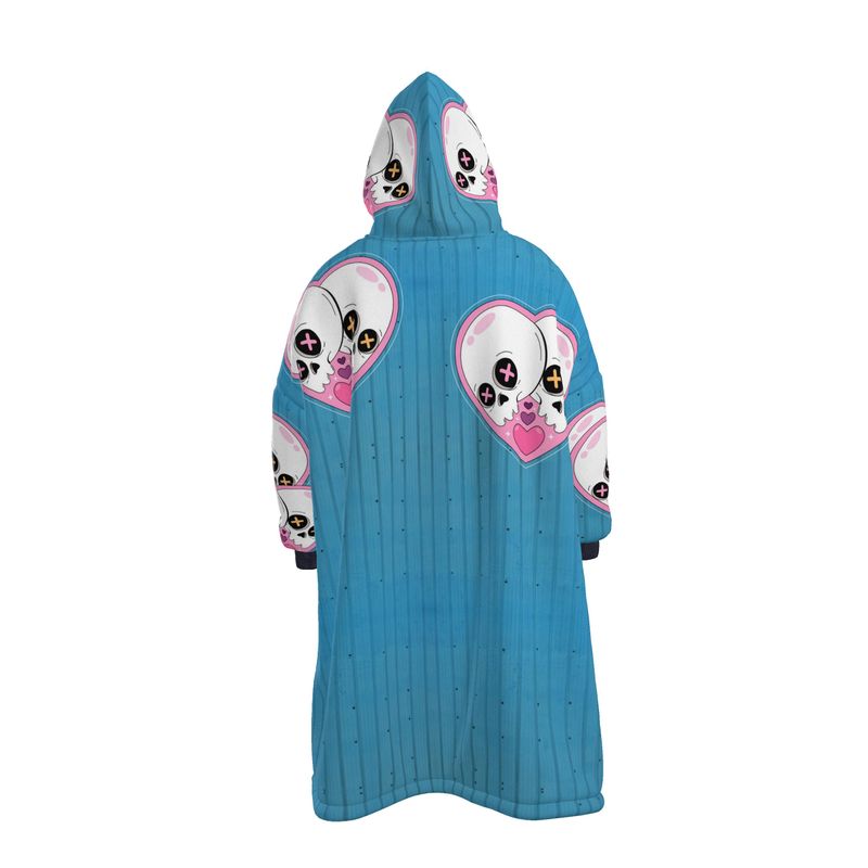Pop Skull Hoodie Blanket