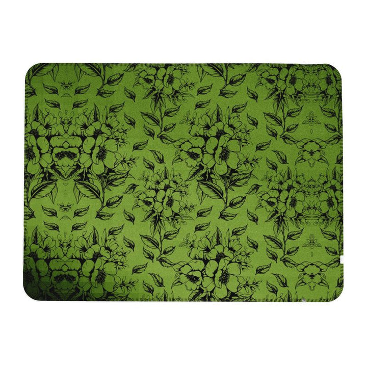 Green Garden Single Layer Blanket