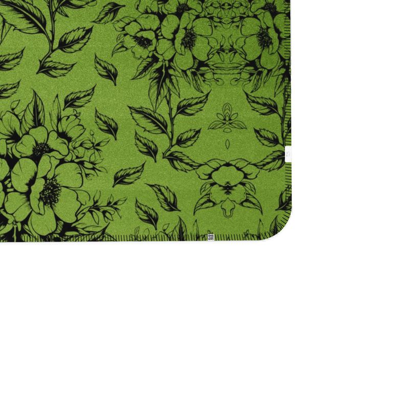 Green Garden Single Layer Blanket