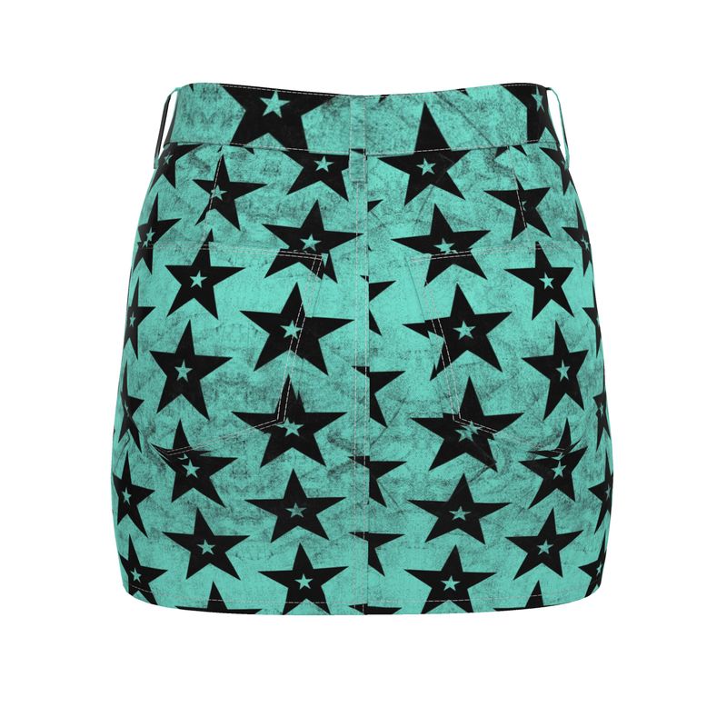 All Star Denim Mini Skirt