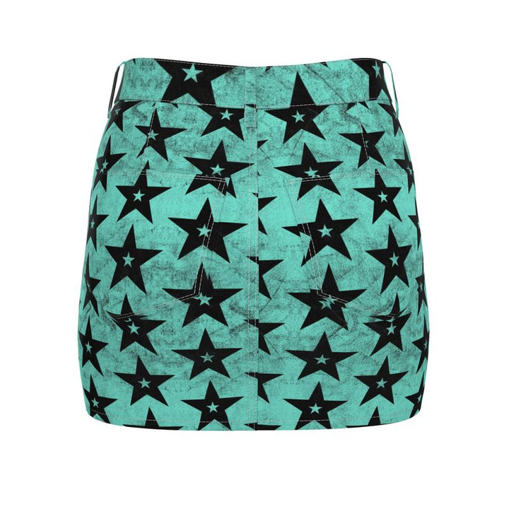 All Star Denim Mini Skirt