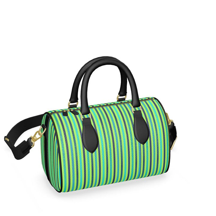 Vivid Green Blue Mini Denbigh Duffle Bag