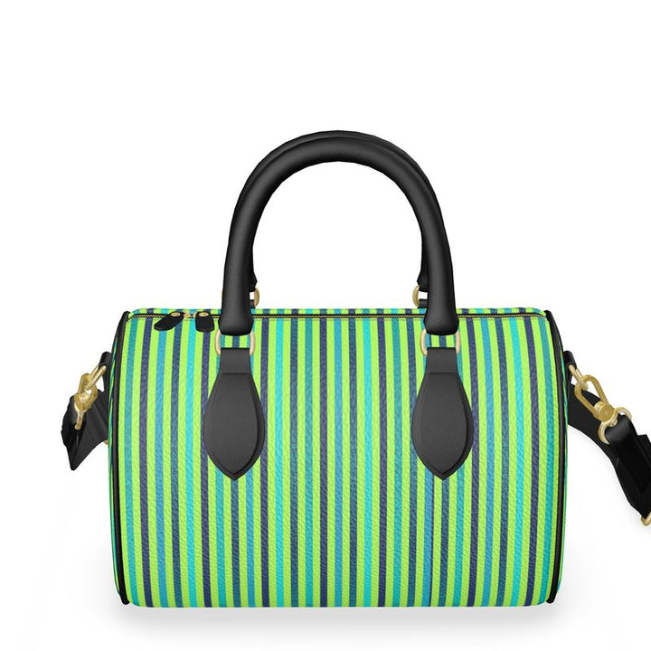 Vivid Green Blue Mini Denbigh Duffle Bag