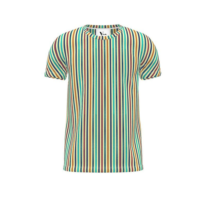Cut And Sew All Over Print T Shirt