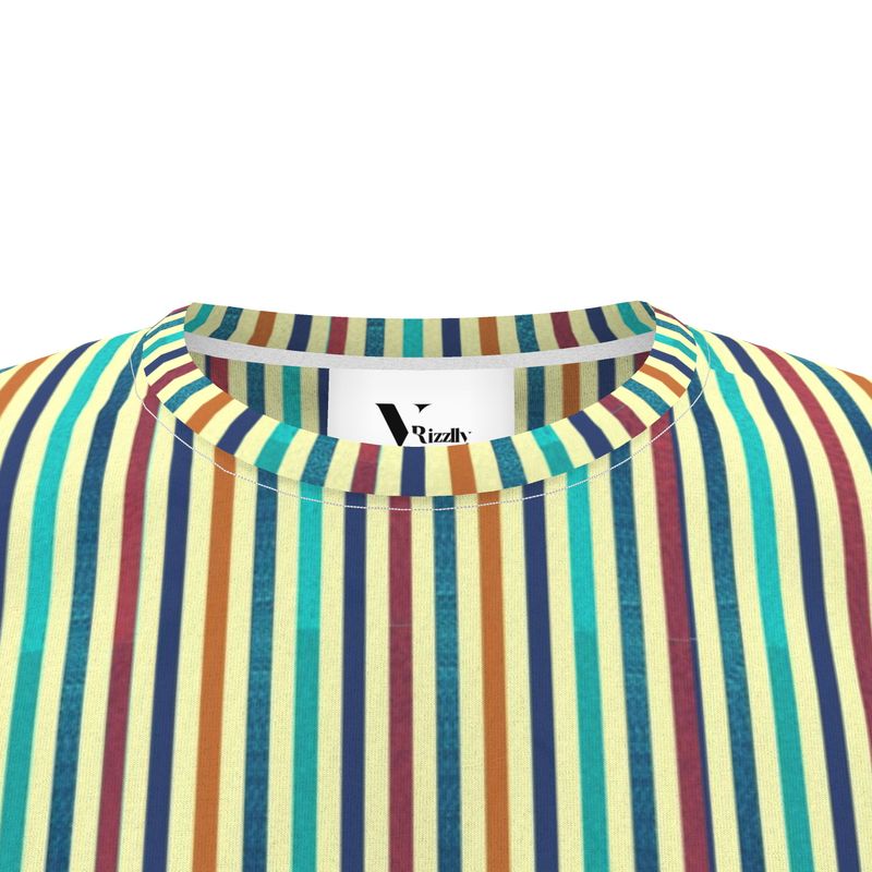 Cut And Sew All Over Print T Shirt