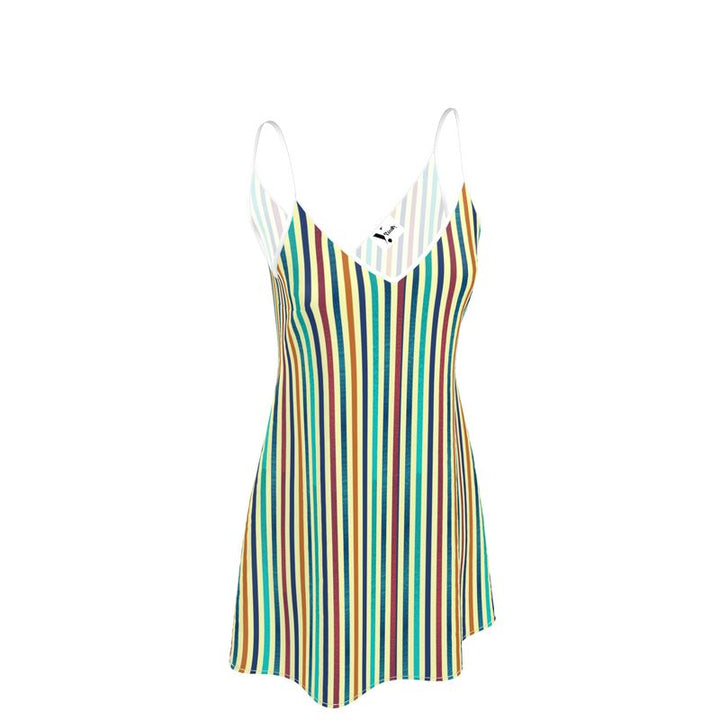 Striped Slip Dress