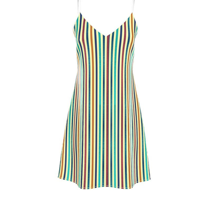 Striped Slip Dress