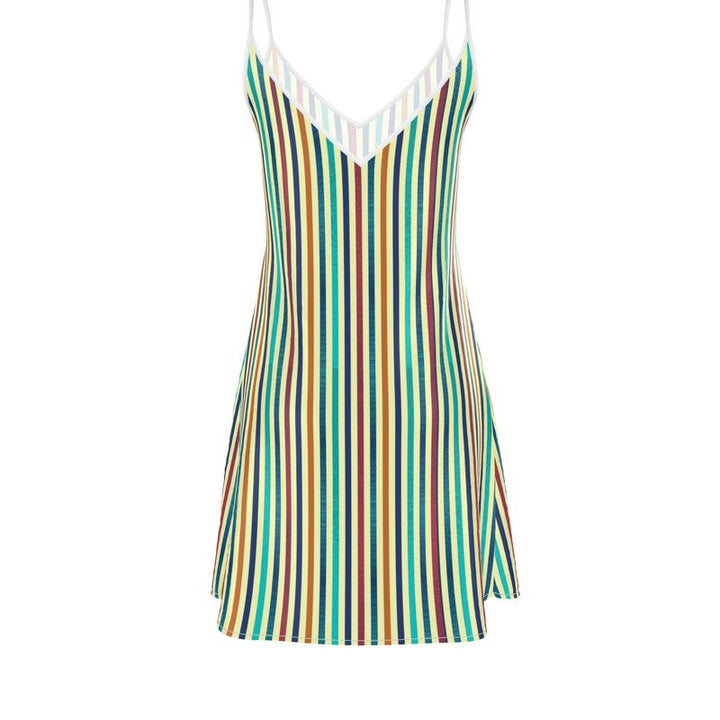 Striped Slip Dress