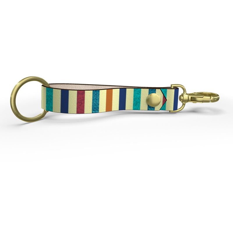 Rizzlly Multi Stripes Strap Keychain