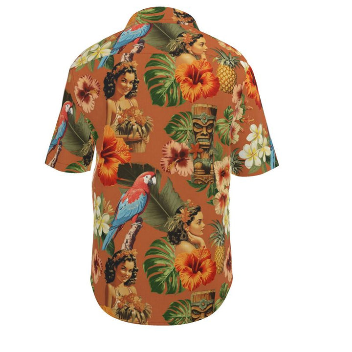 Rizzlly Tropical Serenade Men's Short Sleeve Shirt