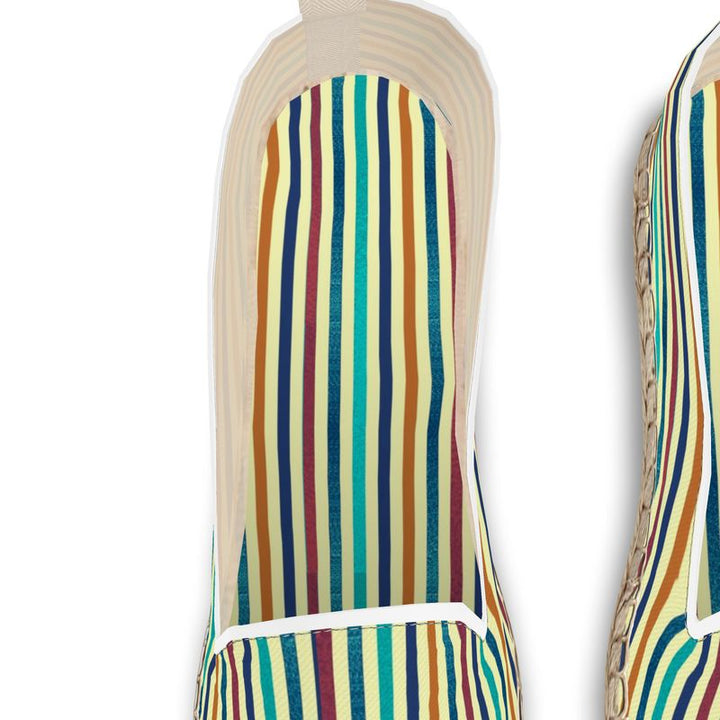 Rizzlly Multicolor Stripes Loafer Espadrilles