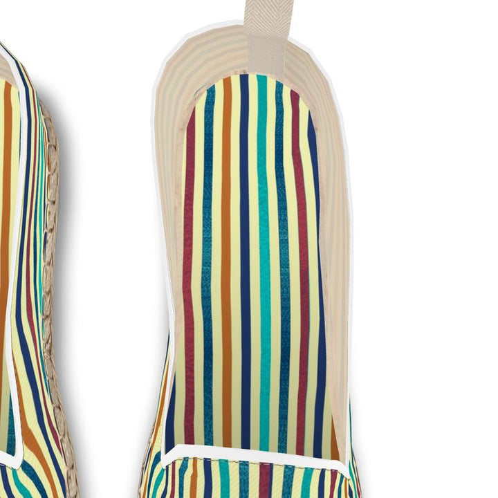 Rizzlly Multicolor Stripes Loafer Espadrilles