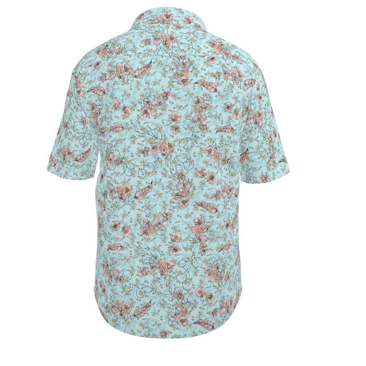 Rizzlly Calming Leaves Men's Short Sleeve Shirt