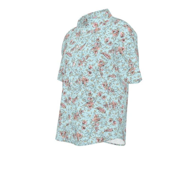 Rizzlly Calming Leaves Men's Short Sleeve Shirt