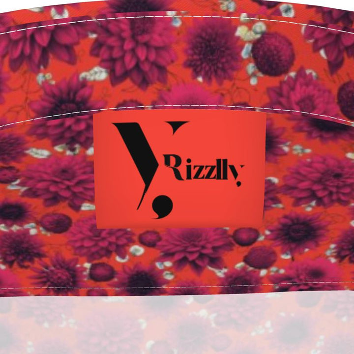Rizzlly Floral Flame Men's Short Sleeve Shirt