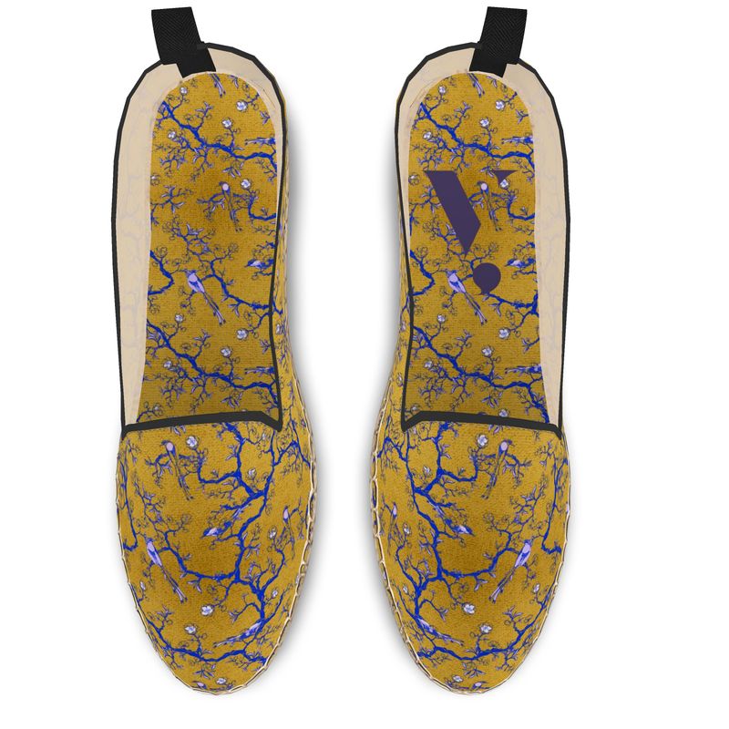 Amber Garden Loafer Espadrilles - Rizzlly