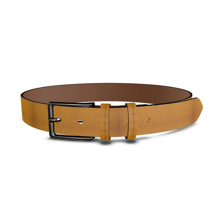 Golden Clay Leather Belt - Rizzlly