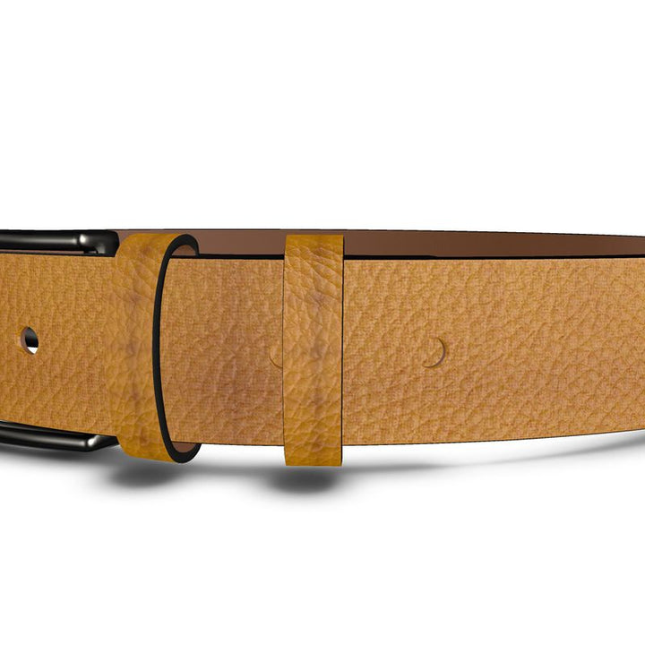 Golden Clay Leather Belt - Rizzlly