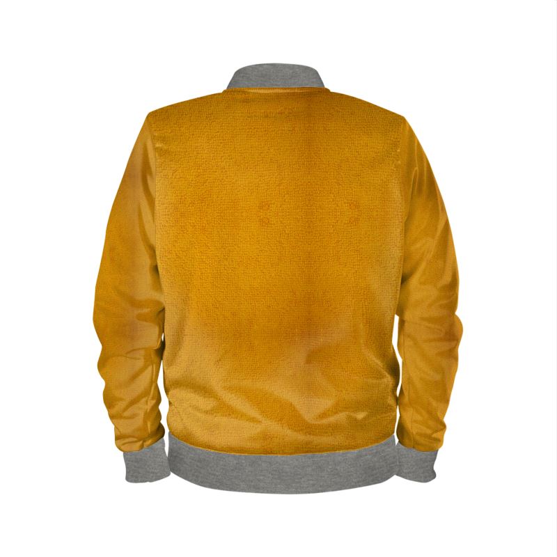 Mustard Yellow Classic Bomber Jacket - Rizzlly
