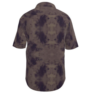 Brown Tie-Dye Shirt