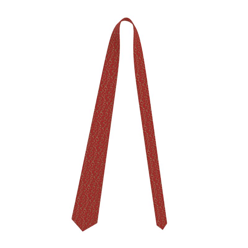 Striking Red Tie - Rizzlly