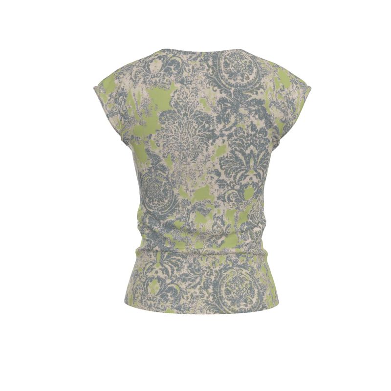Lime Soft Comfort, Delicate Blooms - Rizzlly