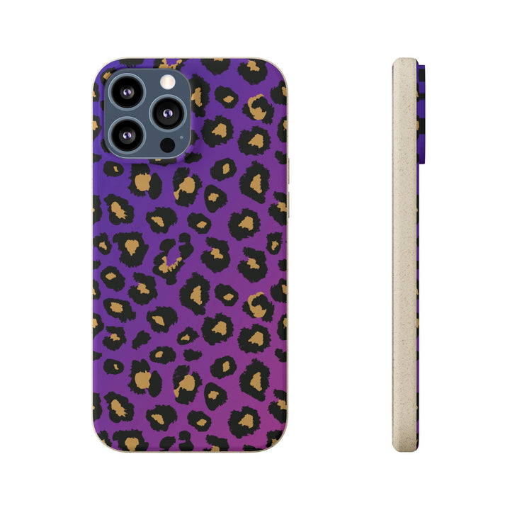 Gradient Leopard Biodegradable Cases