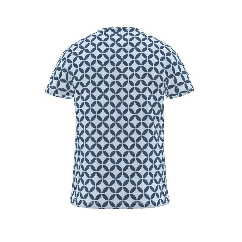 Rizzlly Aqua Crystal Weave T-Shirt
