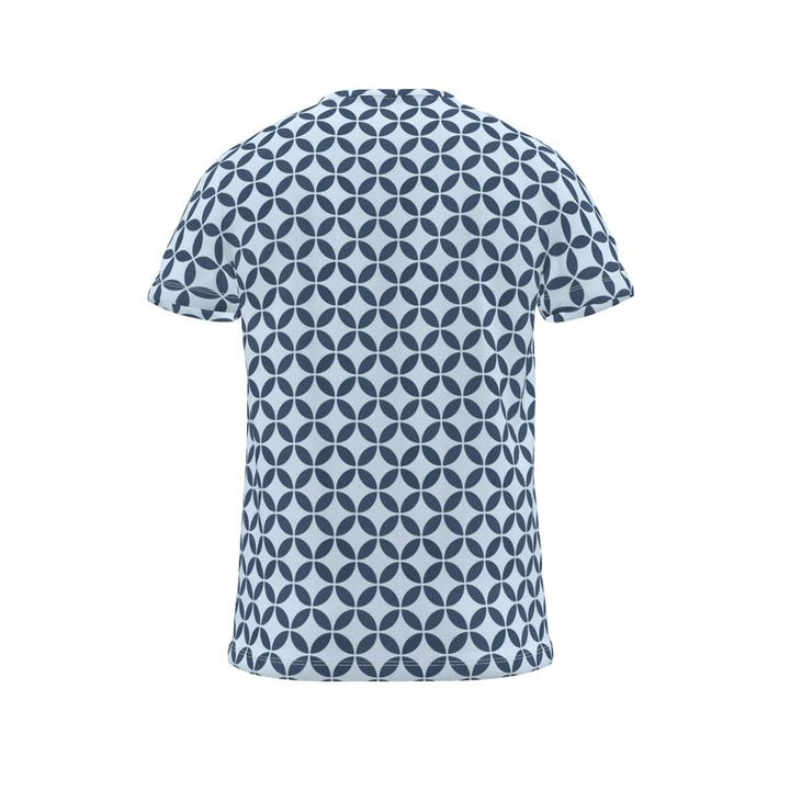 Rizzlly Aqua Crystal Weave T-Shirt